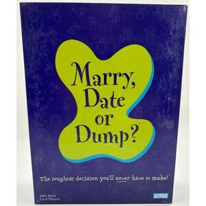 Vintage 2003 Marry, Date, or Dump? Board Game by Parker Brothers - Complete